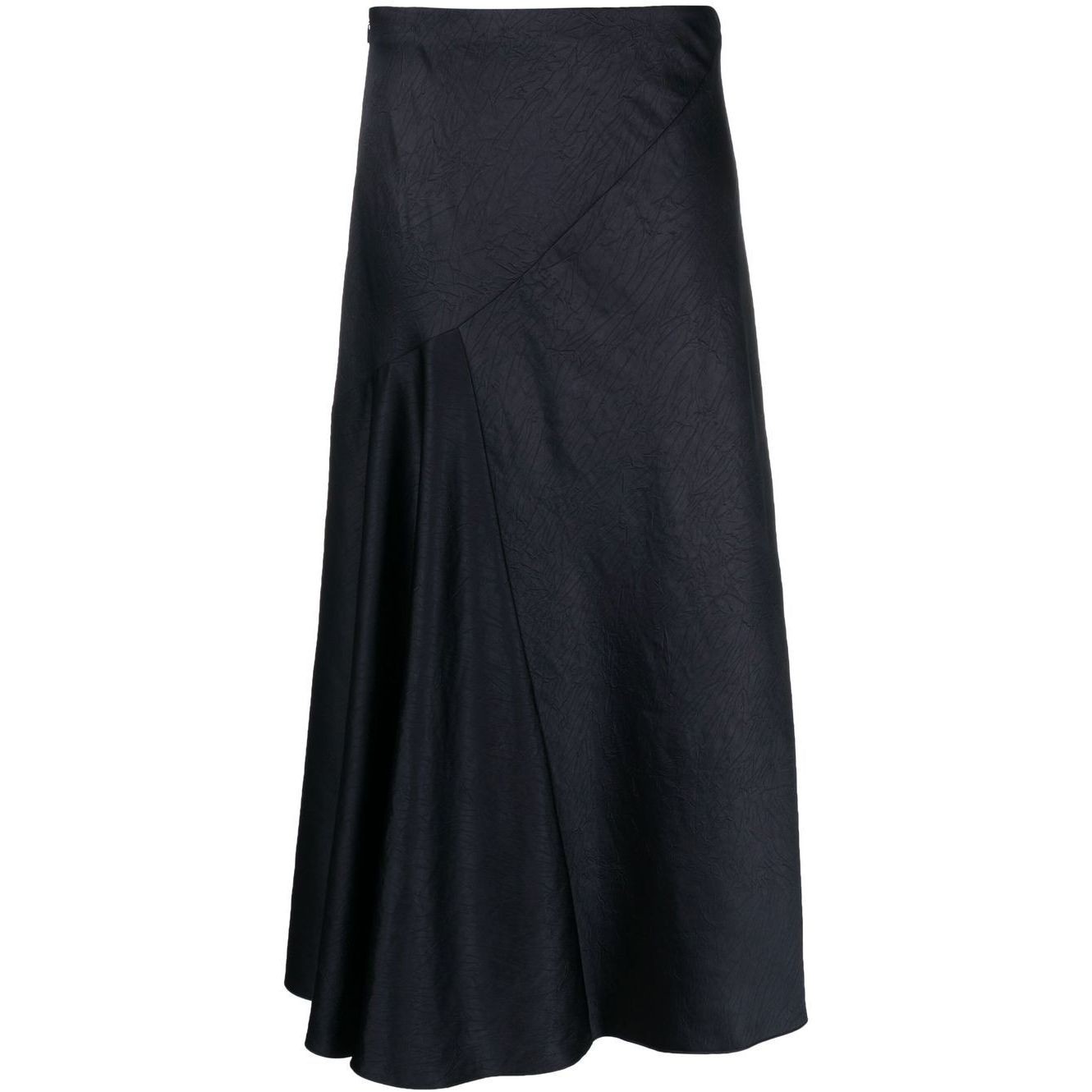 VINCE Maxi sijonas moterims, Mėlyna, Draped slip skirt