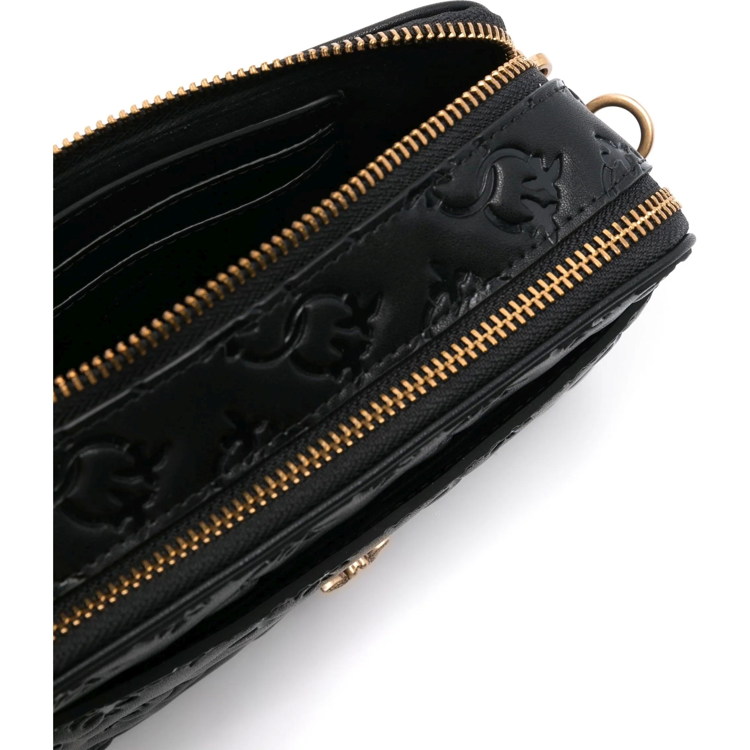 PINKO Rankinė per petį moterims, Juoda, Camera bag mini  4