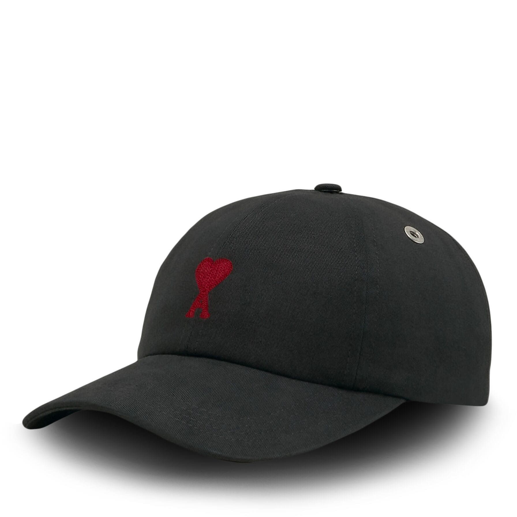 AMI PARIS Kepurė, Juoda, Cap 3