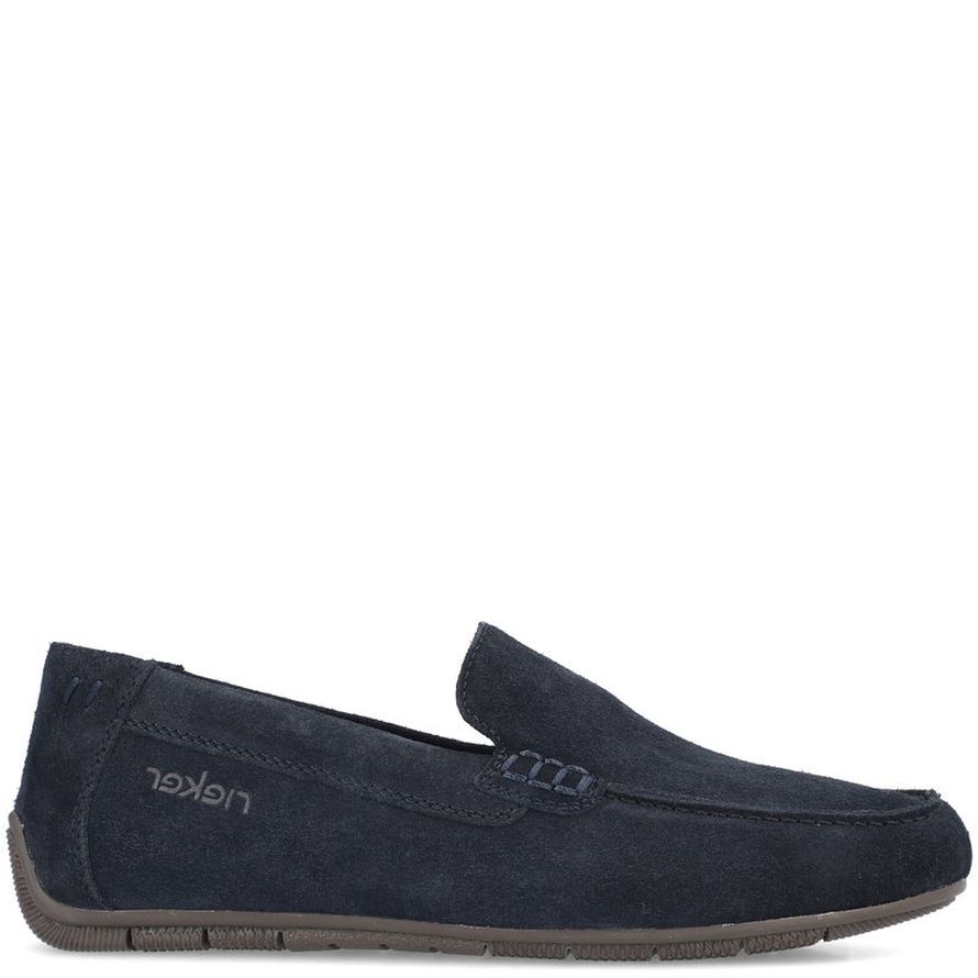 RIEKER Mokasinai vyrams, Mėlyna, MOCASINS 9