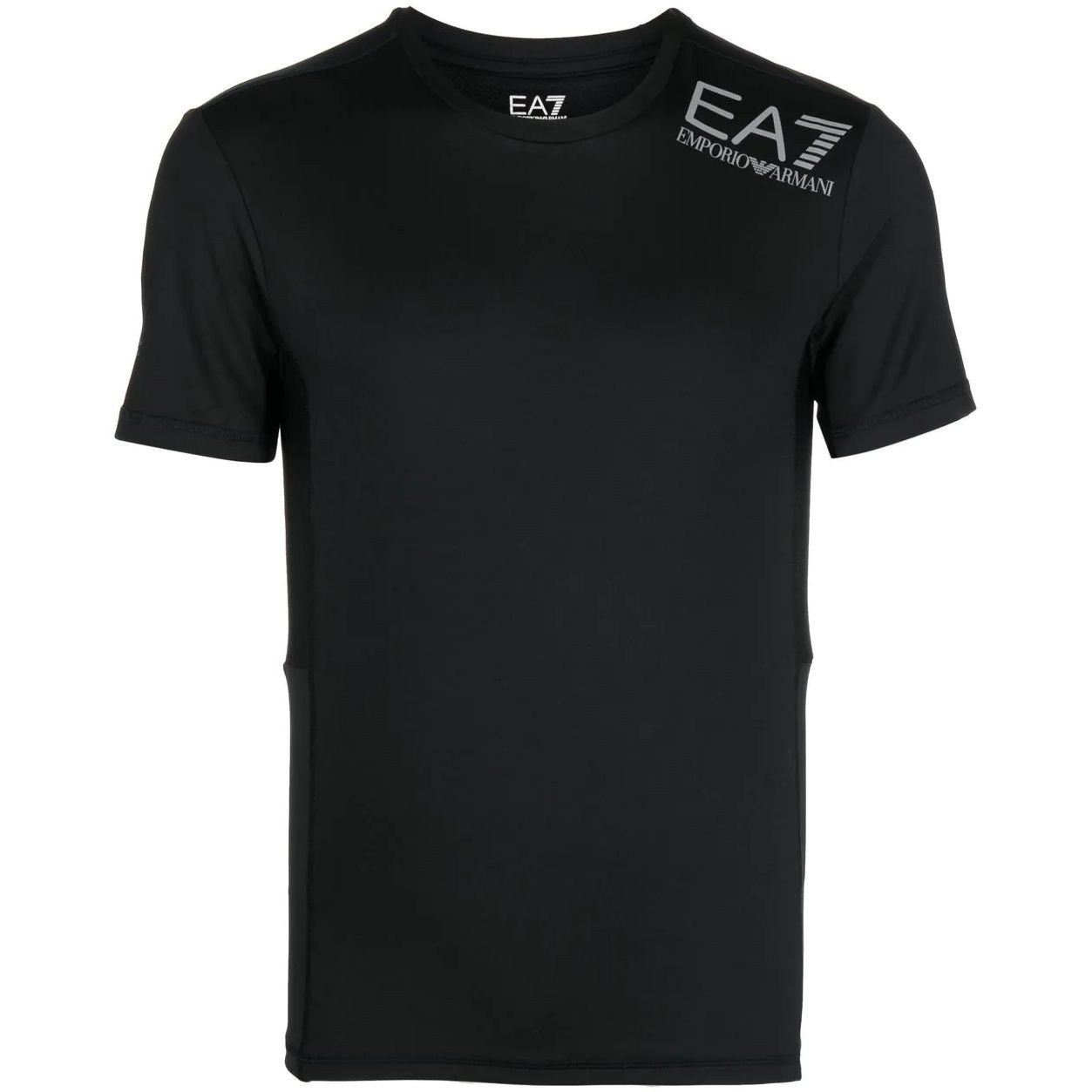 EA7 Marškinėliai trump. rankovėmis vyrams, Juoda, T-shirt 1