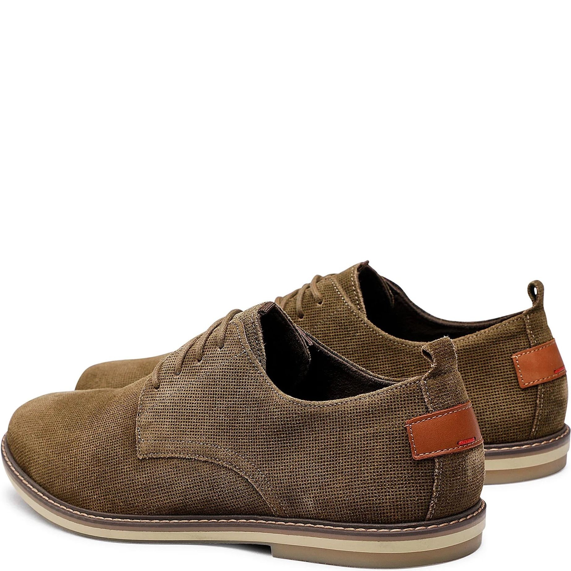 CESARE CAVE Bateliai - vyrams, Khaki, SHOES 3