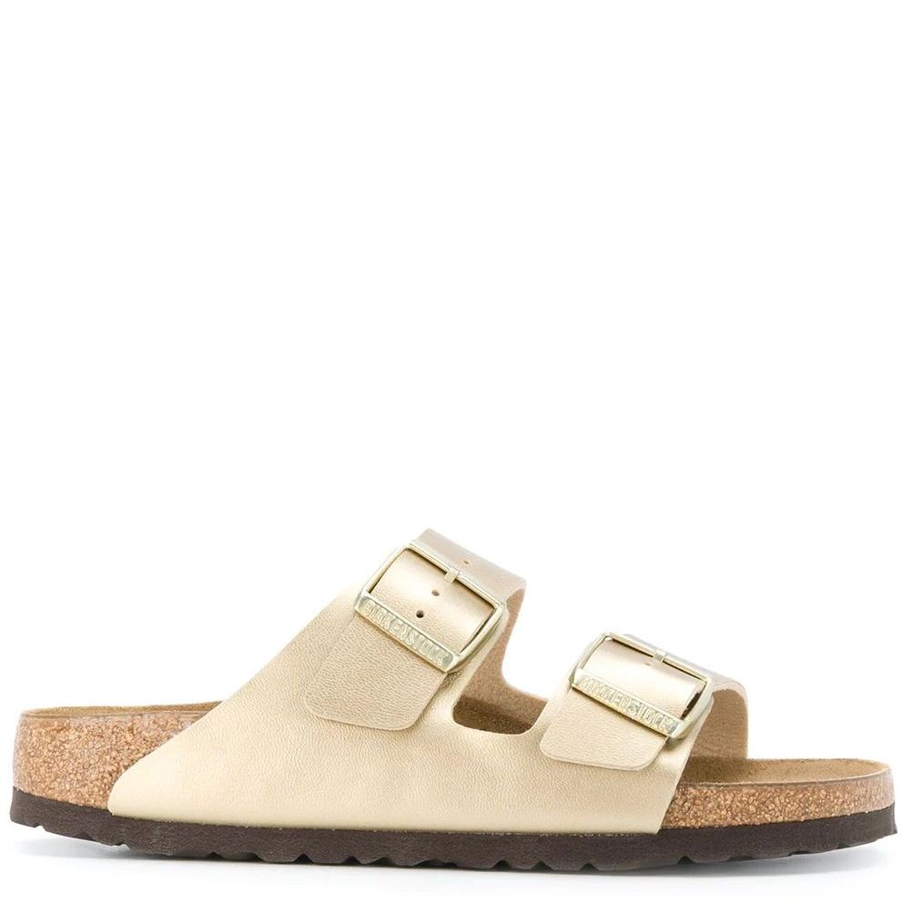 BIRKENSTOCK Šlepetės moterims, Auksinė, Arizona 2