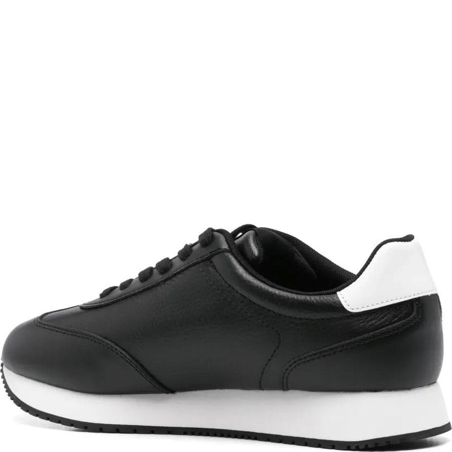 CALVIN KLEIN JEANS Laisvalaikio bateliai vyrams, Juoda, Runner lace up sneaker 3