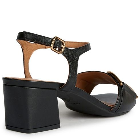 GEOX Basutės moterims, Juoda, NEW ERAKLIA 50 SANDALS 1