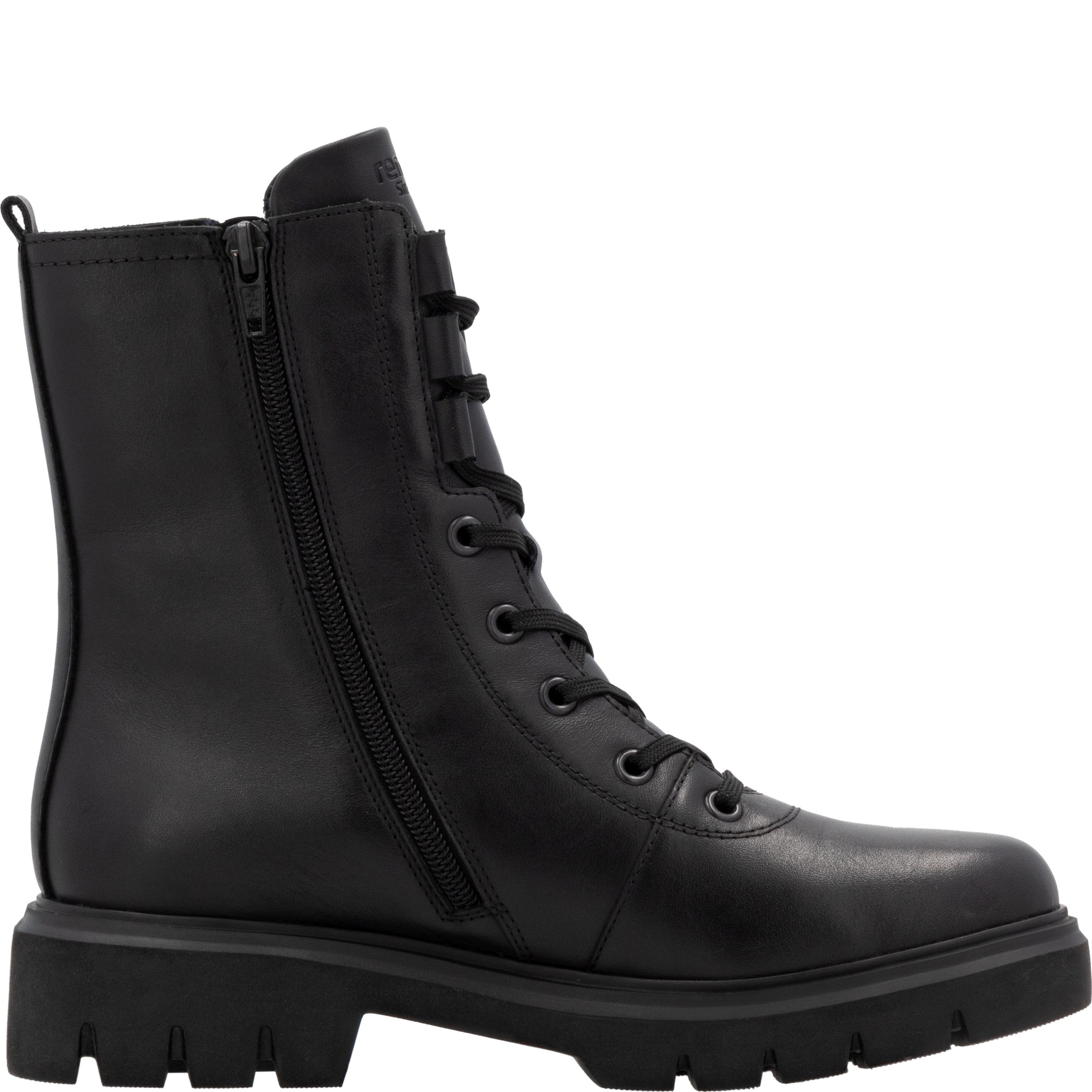 REMONTE Aulinukai moterims, Juoda, Ladies mid height boots 5