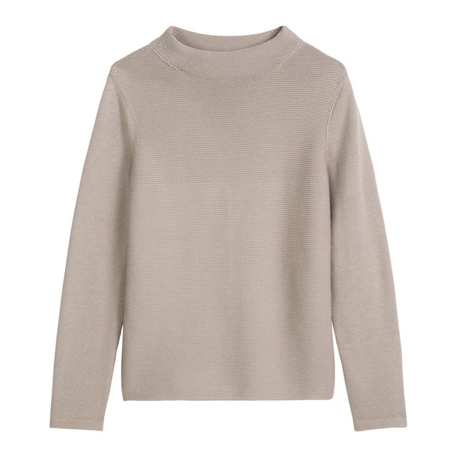 MARC O'POLO Megztinis su kaklu moterims, Smėlio, 511605960419 Turtleneck