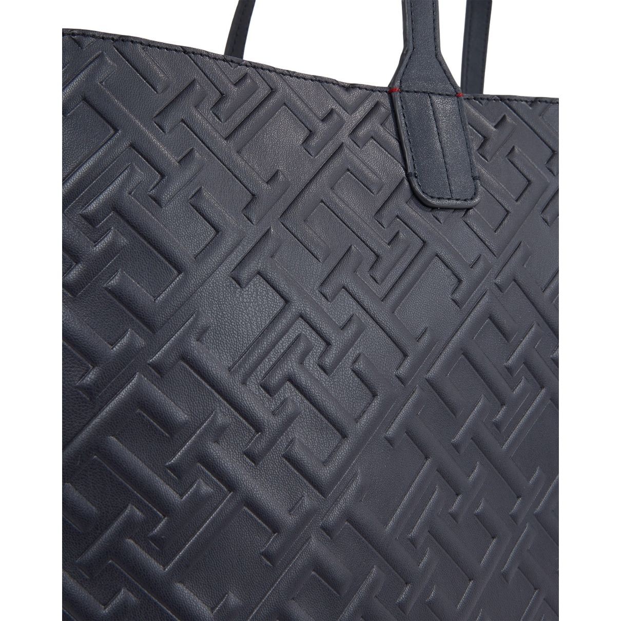 TOMMY HILFIGER Pirkinių krepšys moterims, Mėlyna, Iconic tote mono 3