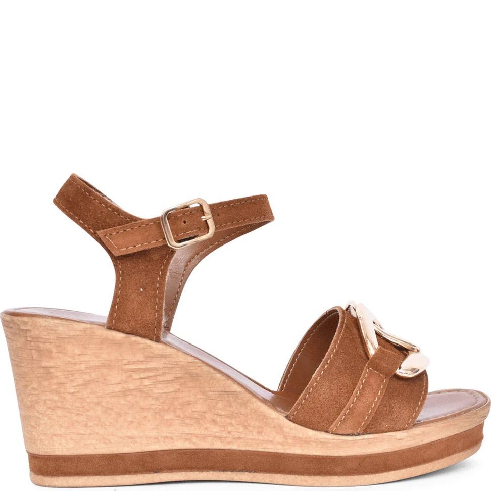 MARCO TOZZI Basutės moterims, Ruda, SANDALS 2