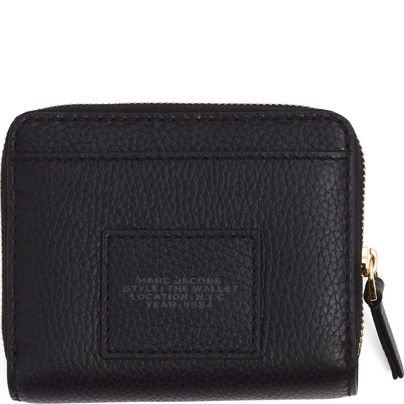 MARC JACOBS Piniginė moterims, Juoda, The mini compact wallet 2