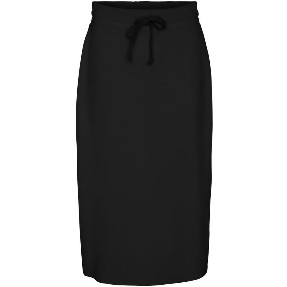VERO MODA Maxi sijonas moterims, Juoda, VMRENEW HW CALF SKIRT 1