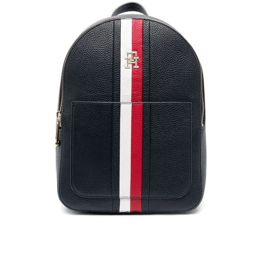 TOMMY HILFIGER Kuprinė moterims, Mėlyna, EMBLEM BACKPACORP 1