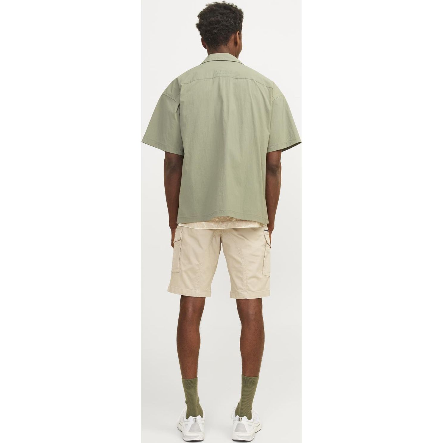 JACK & JONES Šortai vyrams, Žalia, JPSTDEX JJCARGO SHORTS 1
