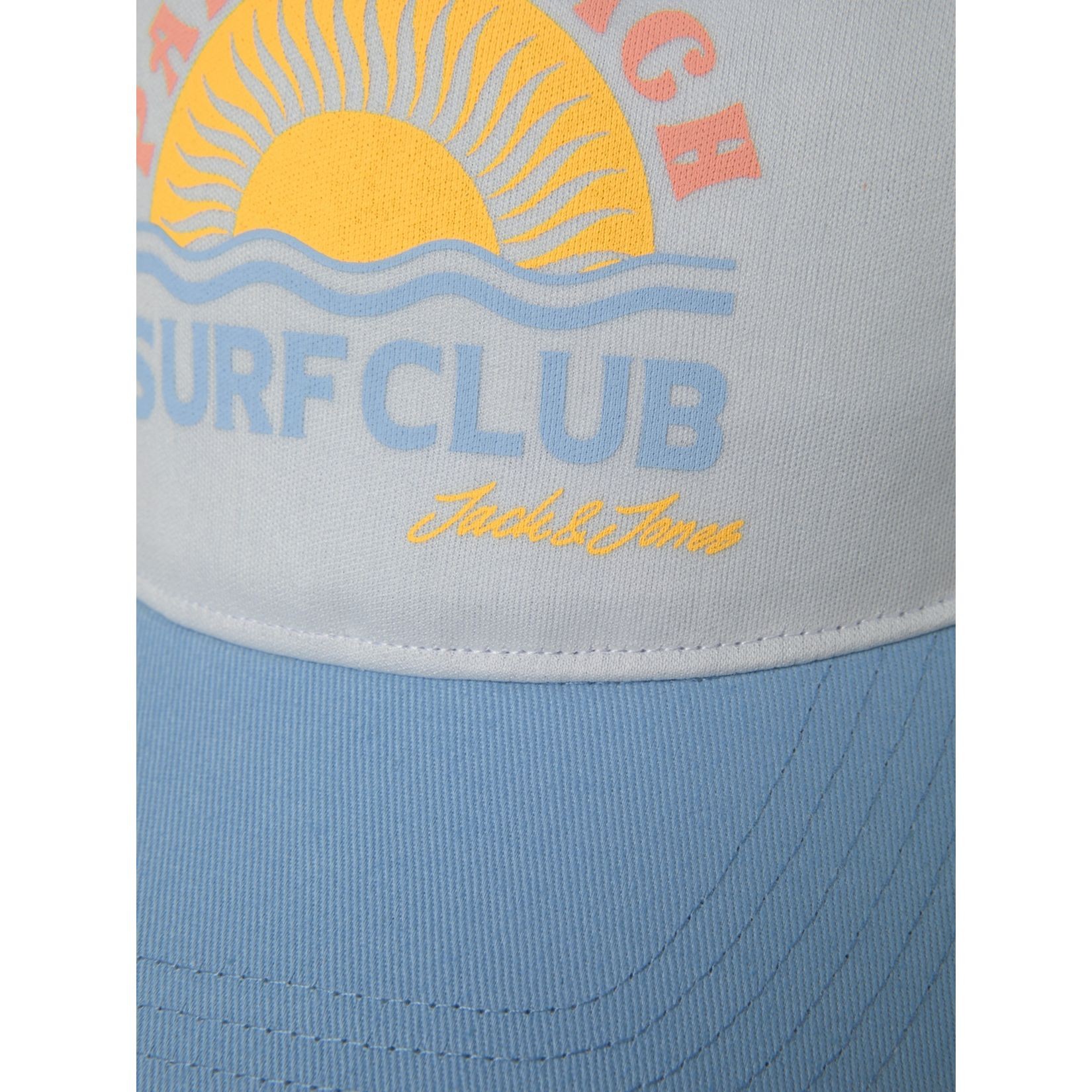 JACK & JONES Kepurė vyrams, Mėlyna, JACSURF CLUB TRUCKER 2