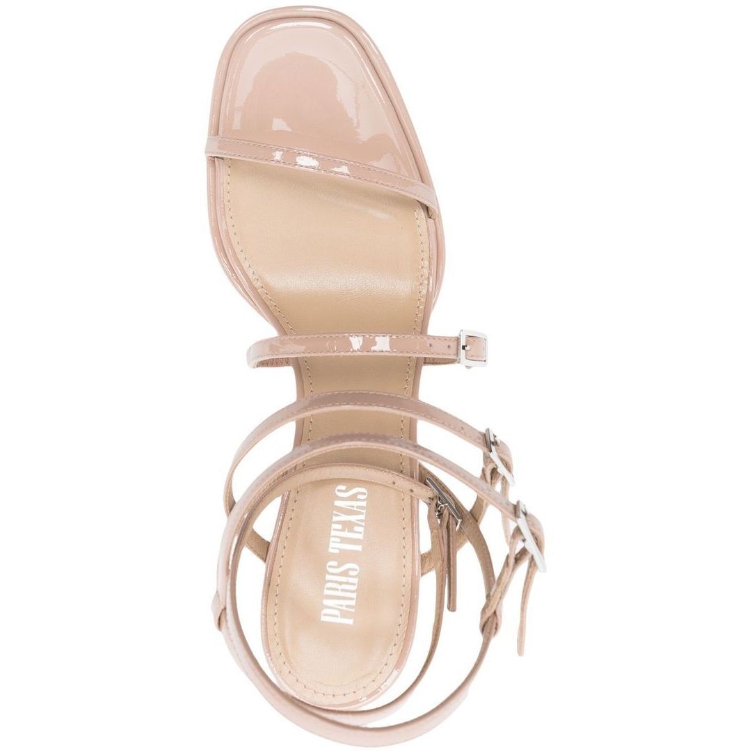 PARIS TEXAS Aukštakulniai moterims, Rožinė, Jessica platform sandal 4