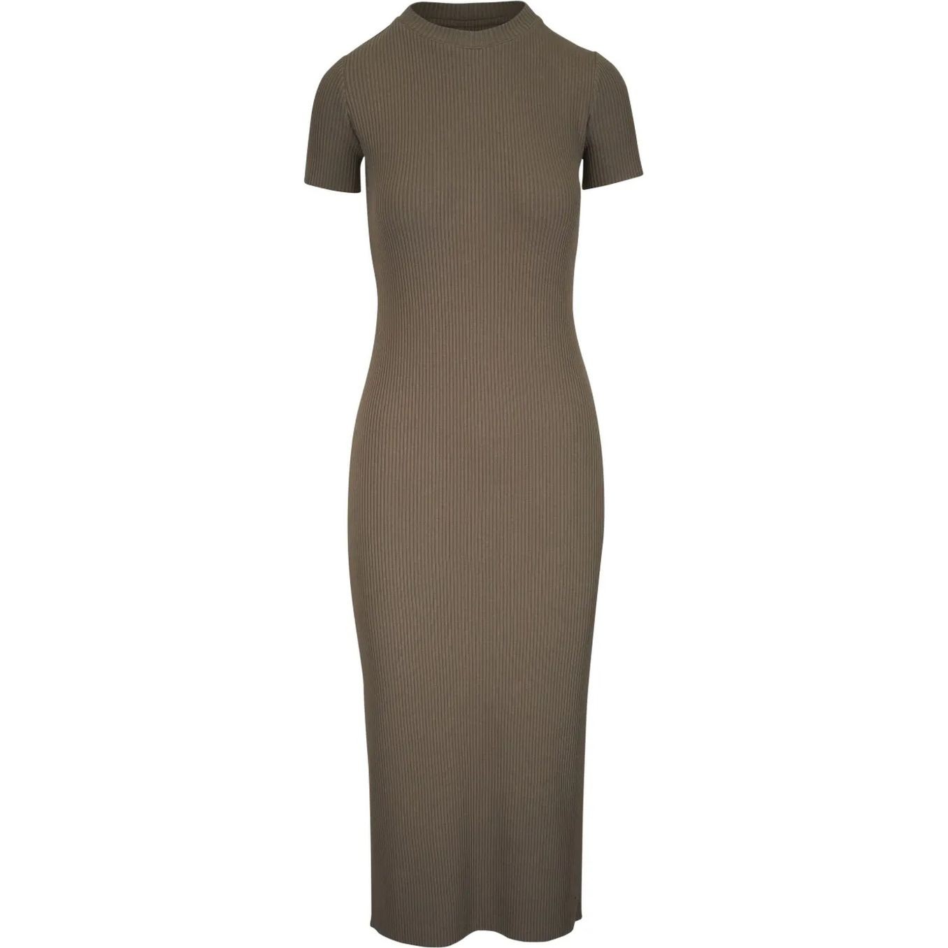 VINCE Maxi suknelė moterims, Kūno, Rib s/s crew nk dress 1