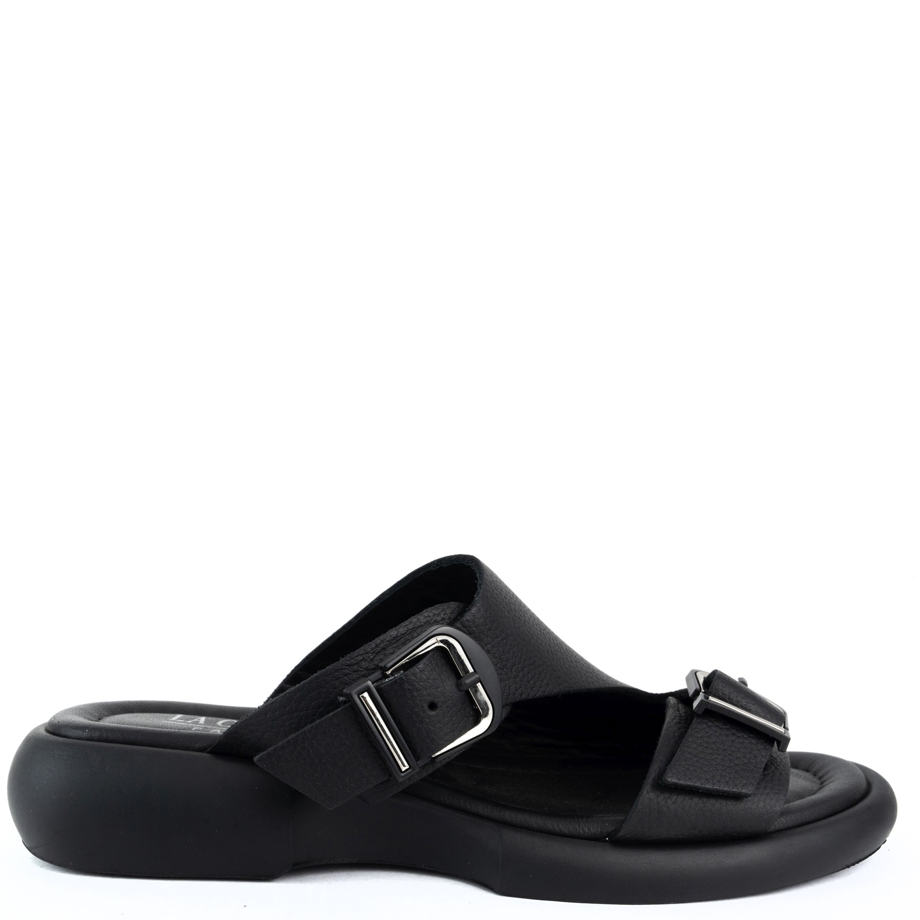 LA CONTE Šlepetės moterims, Juoda, Slippers 2