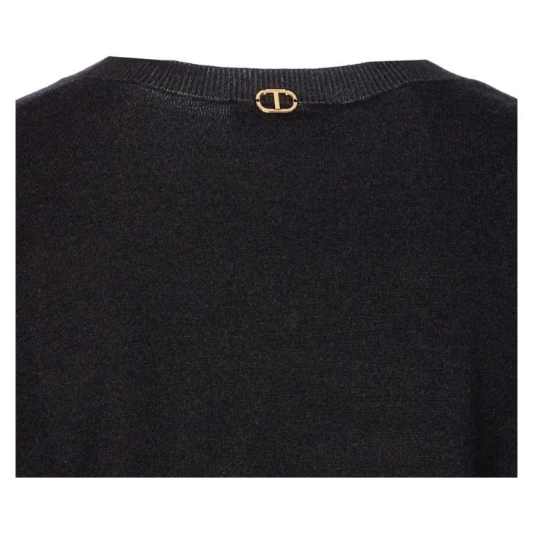 TWINSET Megztinis moterims, Juoda, Knitted sweater 3