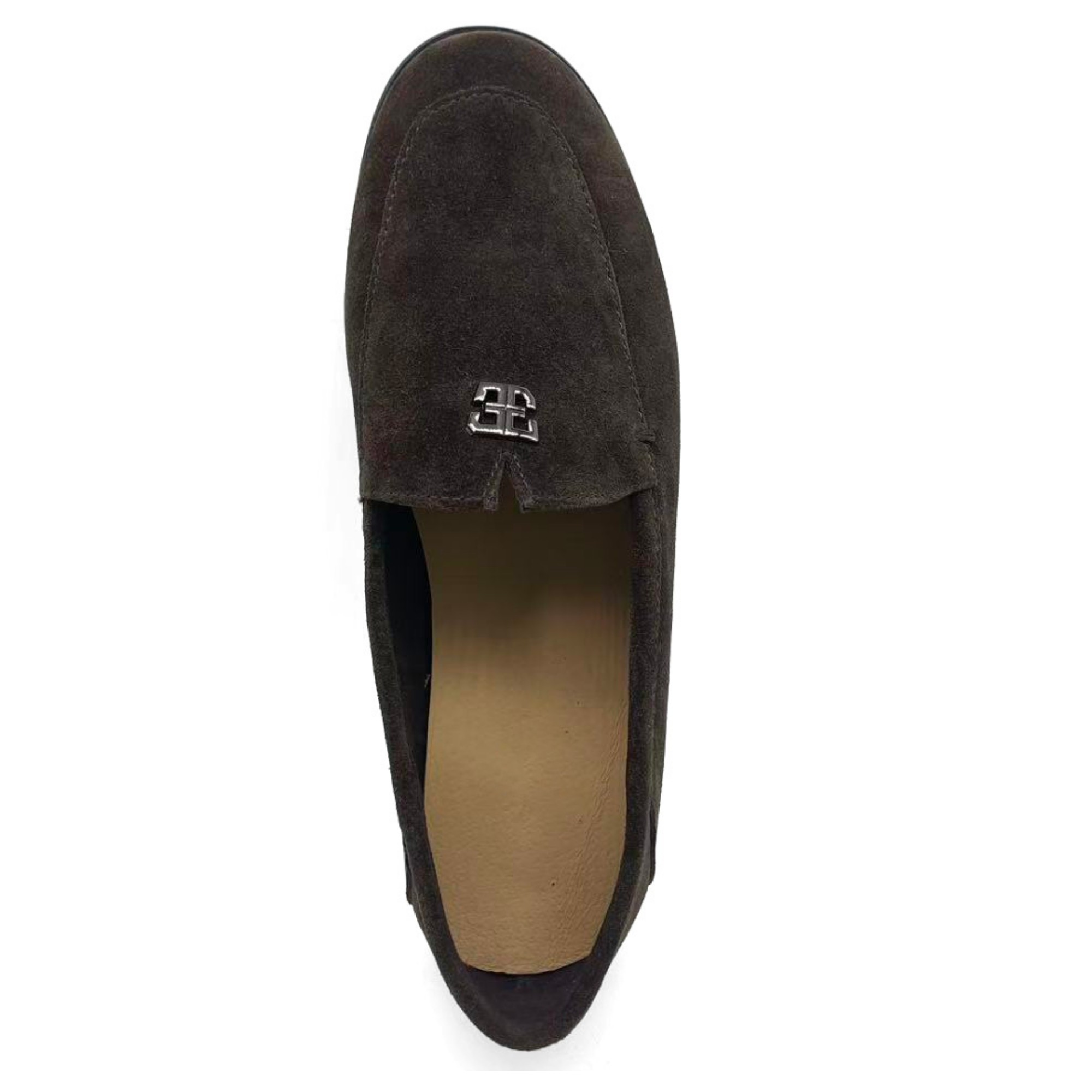 LA CONTE Loaferiai moterims, Ruda, Loafers 4