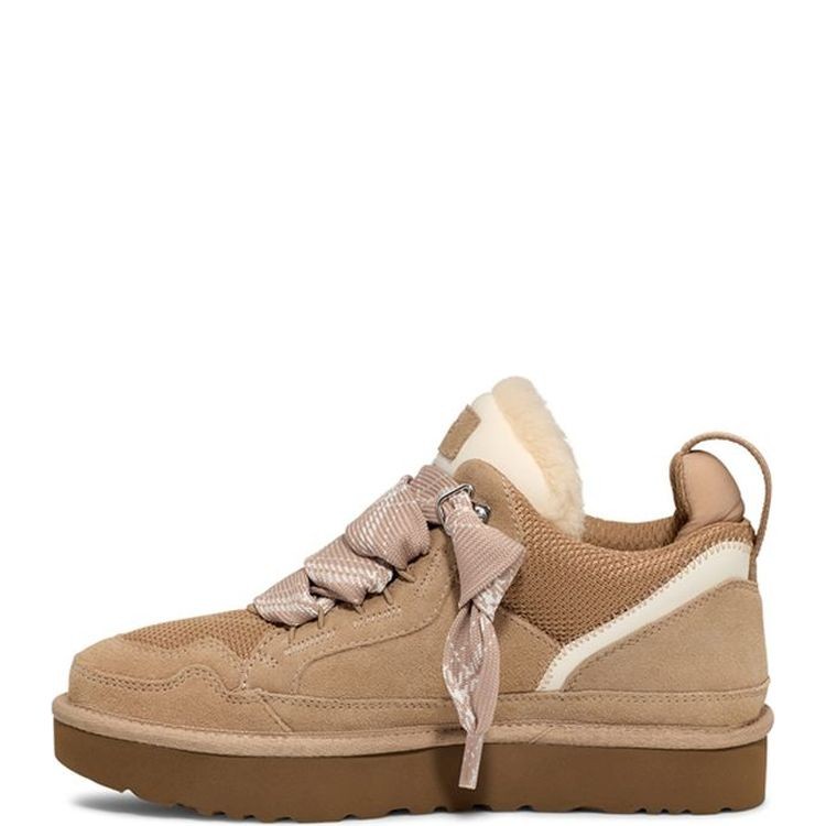 UGG Pašiltinti aulinukai moterims, Smėlio, Lowmel booties 2