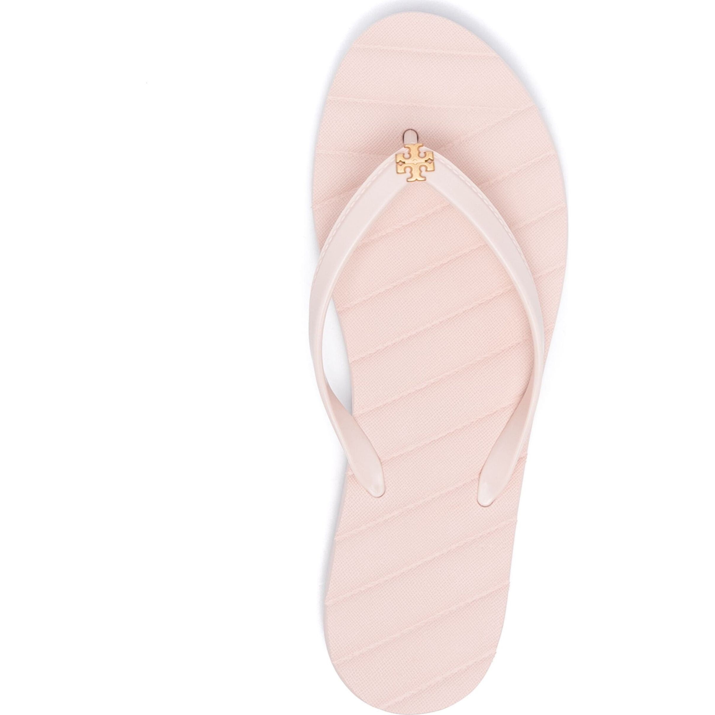 TORY BURCH Pliažo šlepetės per pirštą moterims, Rožinė, Kira flip flop 4