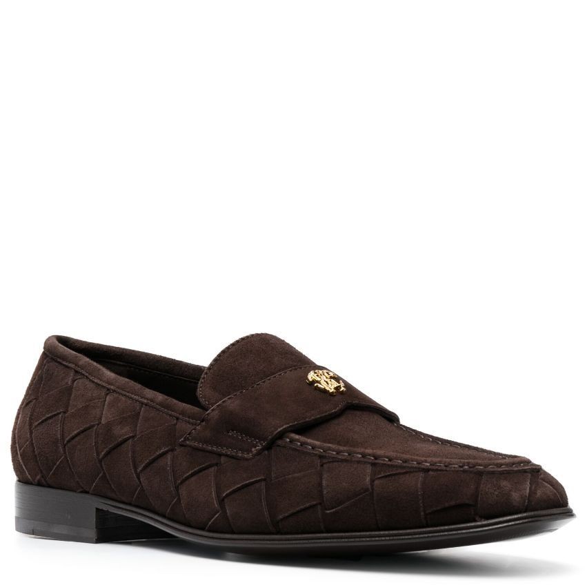 ROBERTO CAVALLI Loaferiai vyrams, Ruda, Loafers 2