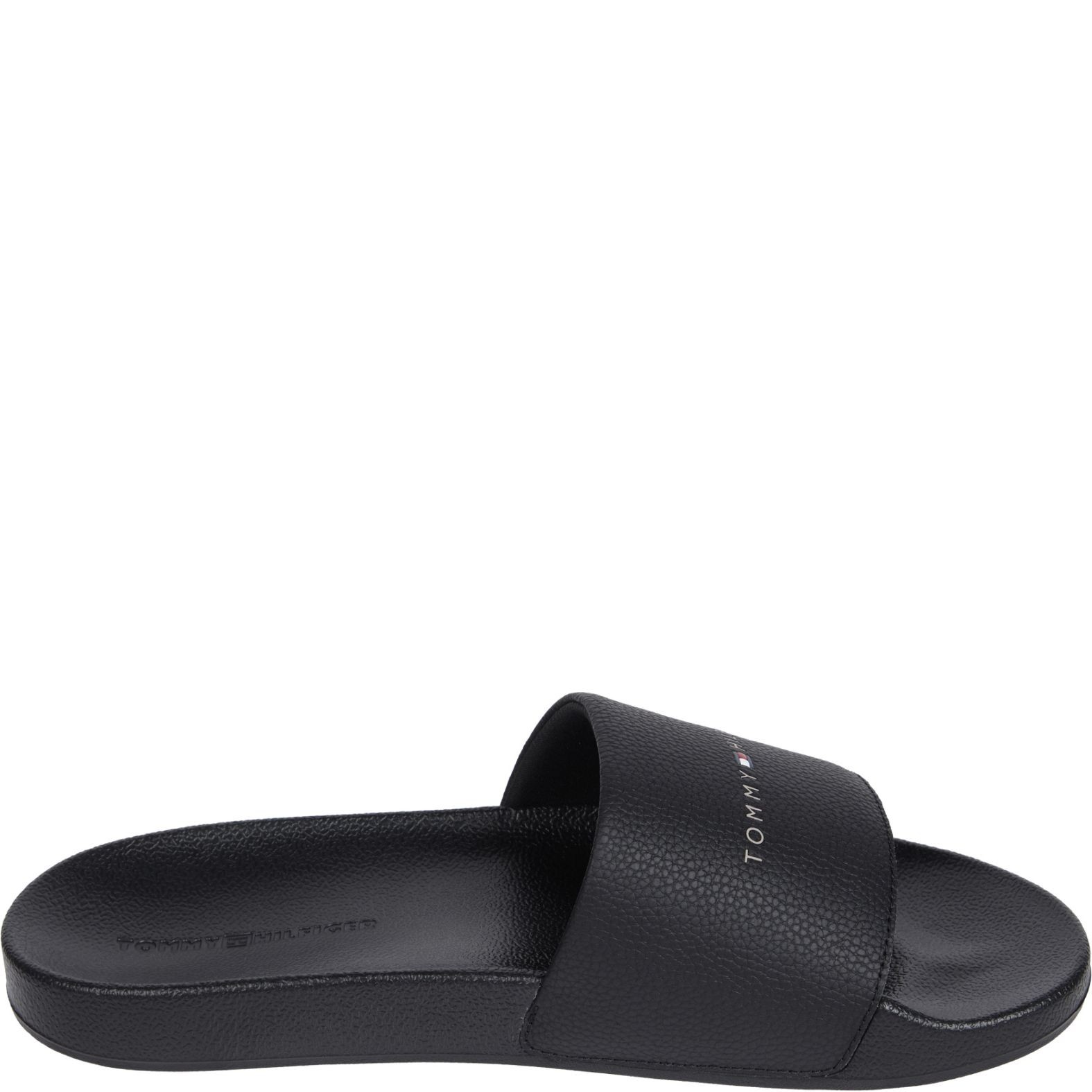 TOMMY HILFIGER Guminės šlepetės vyrams, Juoda, Nyc pool slide 5
