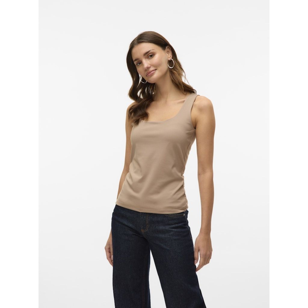 VERO MODA Marškiniai be rankovių moterims, Kūno, Million top 2-way 3