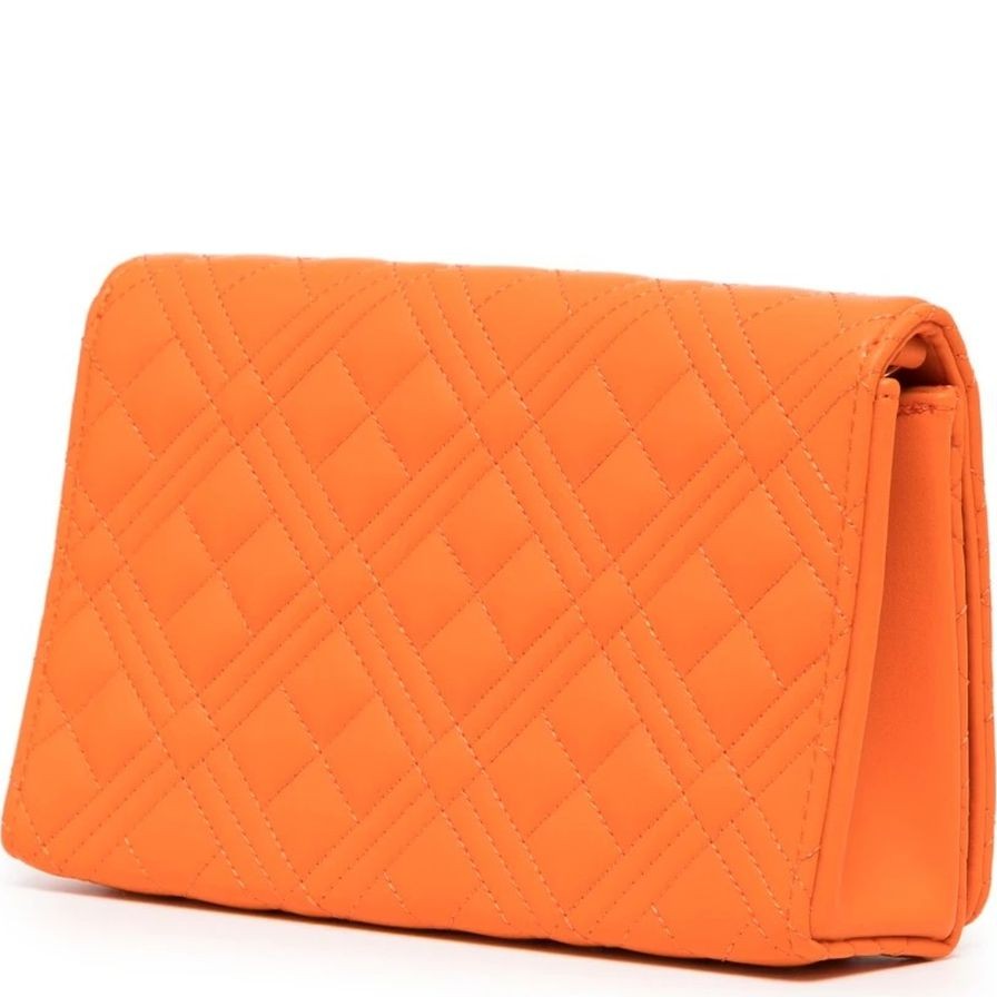 LOVE MOSCHINO Rankinė per petį moterims, Oranžinė, Crossbody 2