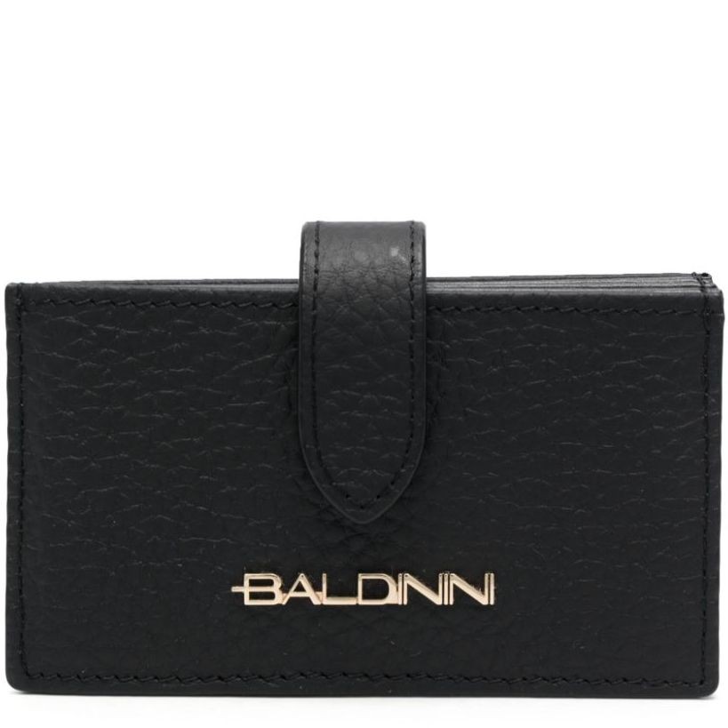 BALDININI Piniginė moterims, Juoda, Cc holder grain wallet 838 1