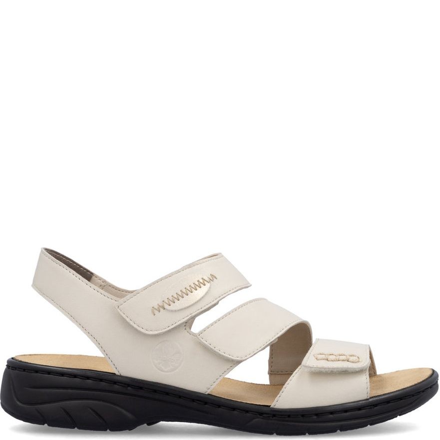 RIEKER Basutės moterims, Balta, Sandals 2