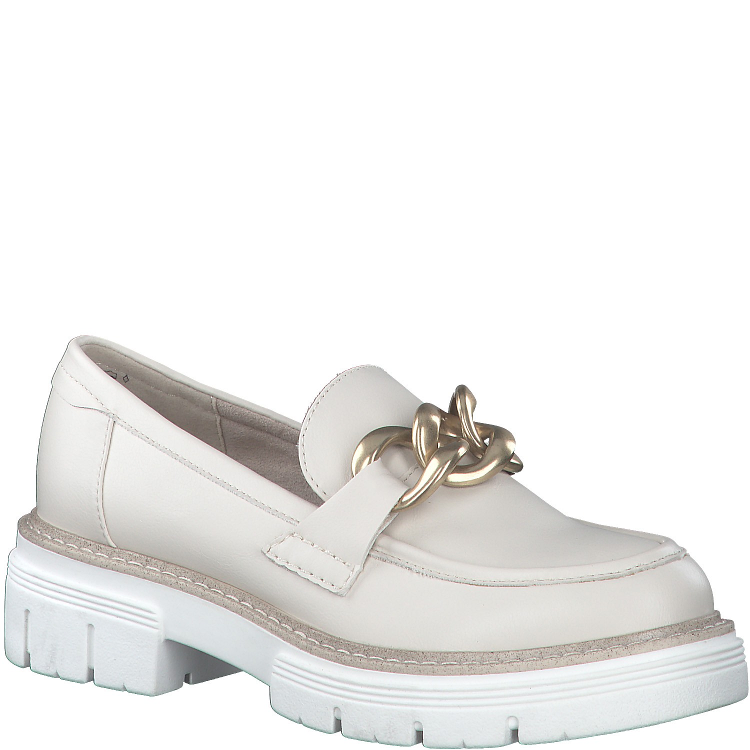 MARCO TOZZI Loaferiai moterims, Smėlio, LOAFERS, MARCO TOZZI 1