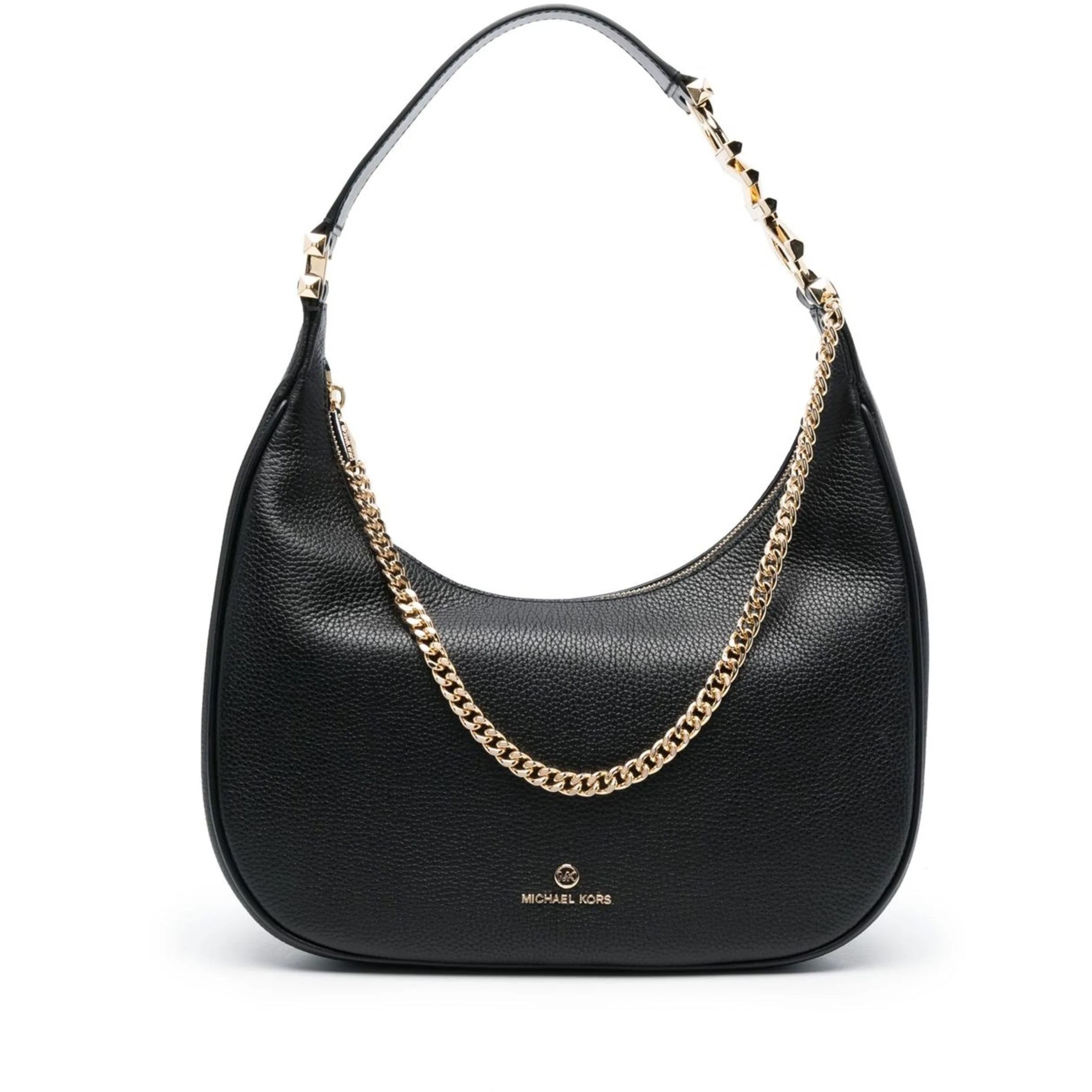 MICHAEL KORS Rankinė per petį moterims, Juoda, Large hobo shoulder bag 1