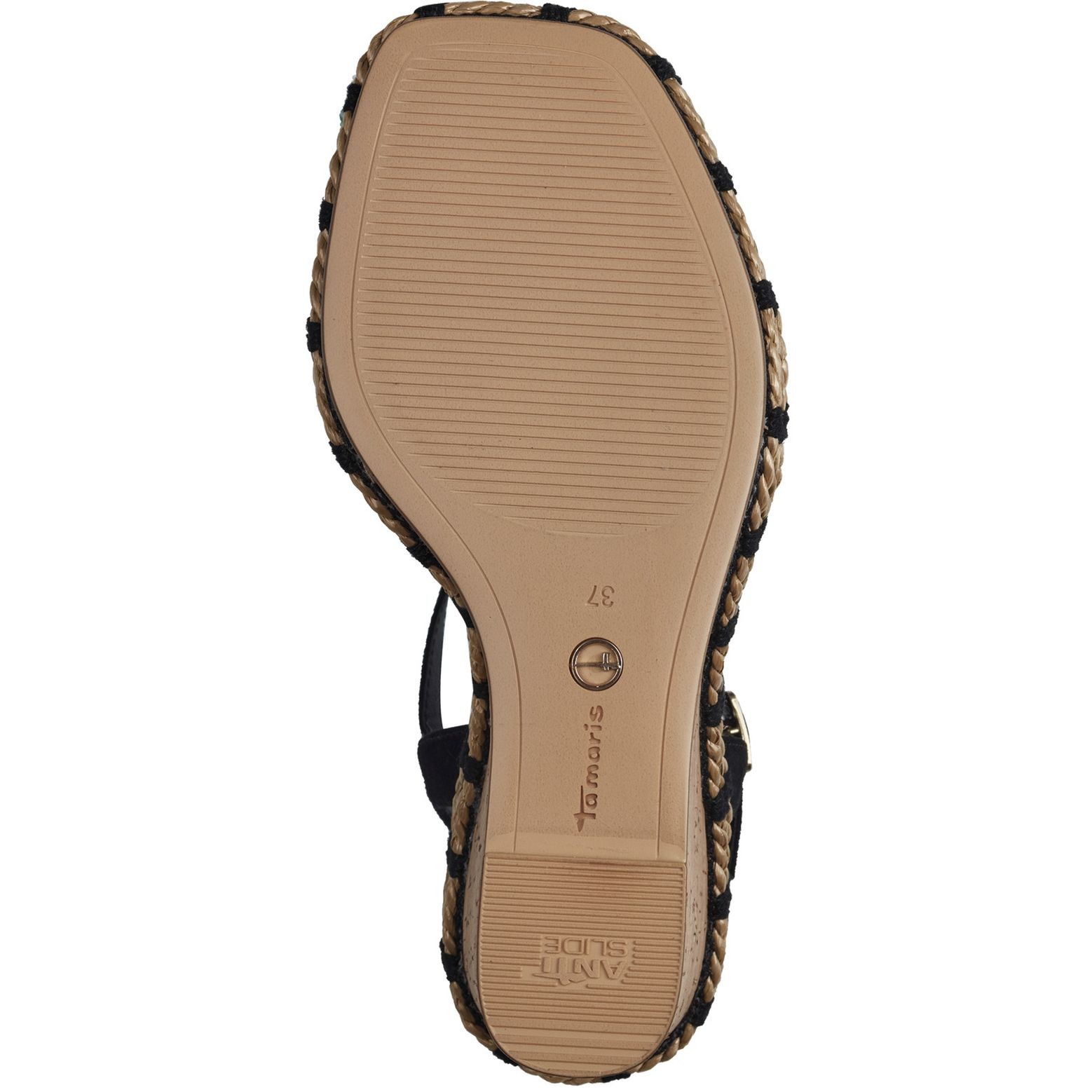 TAMARIS Basutės moterims, Juoda, Sandals 5