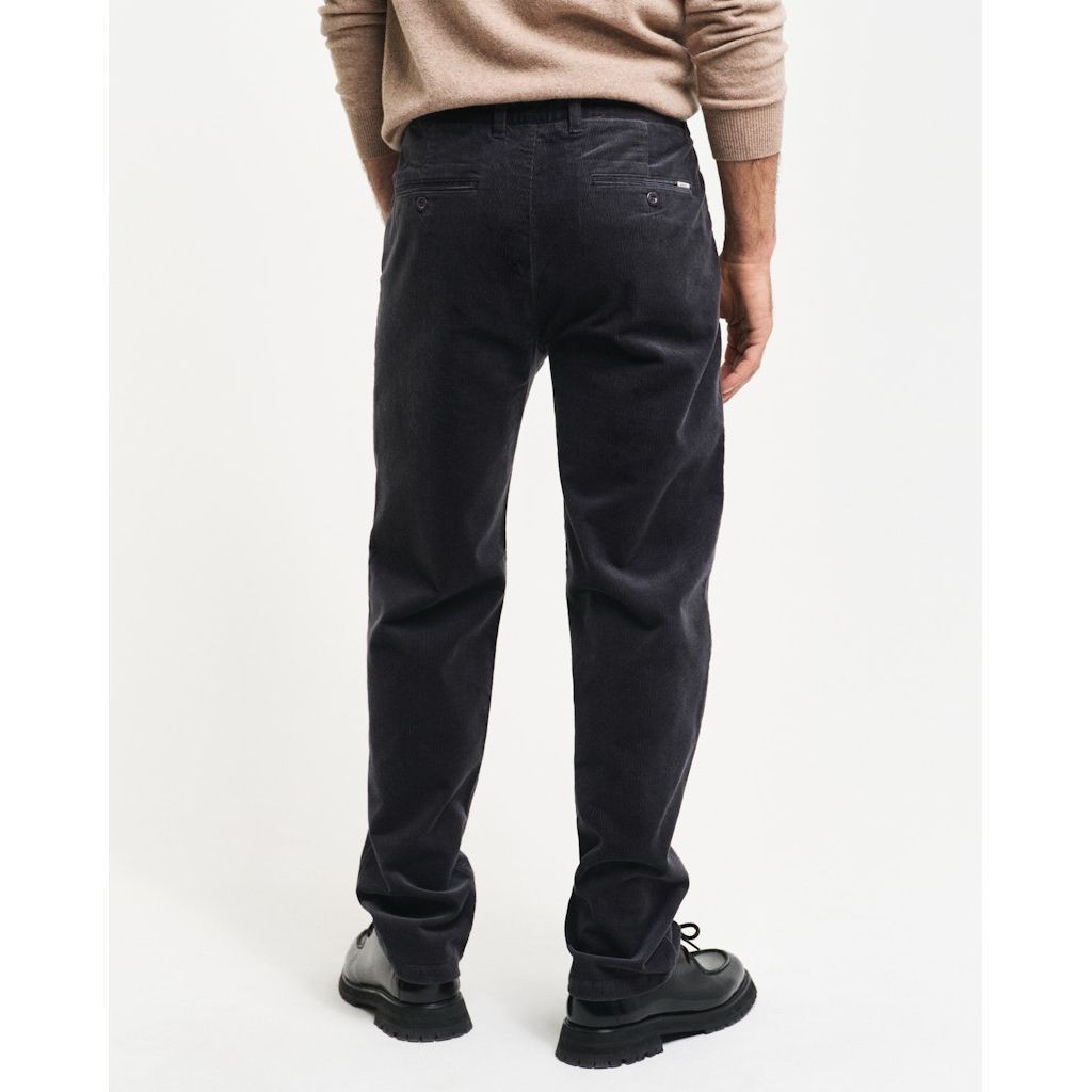 GANT Kelnės vyrams, Pilka, Regular cord chinos pants 3
