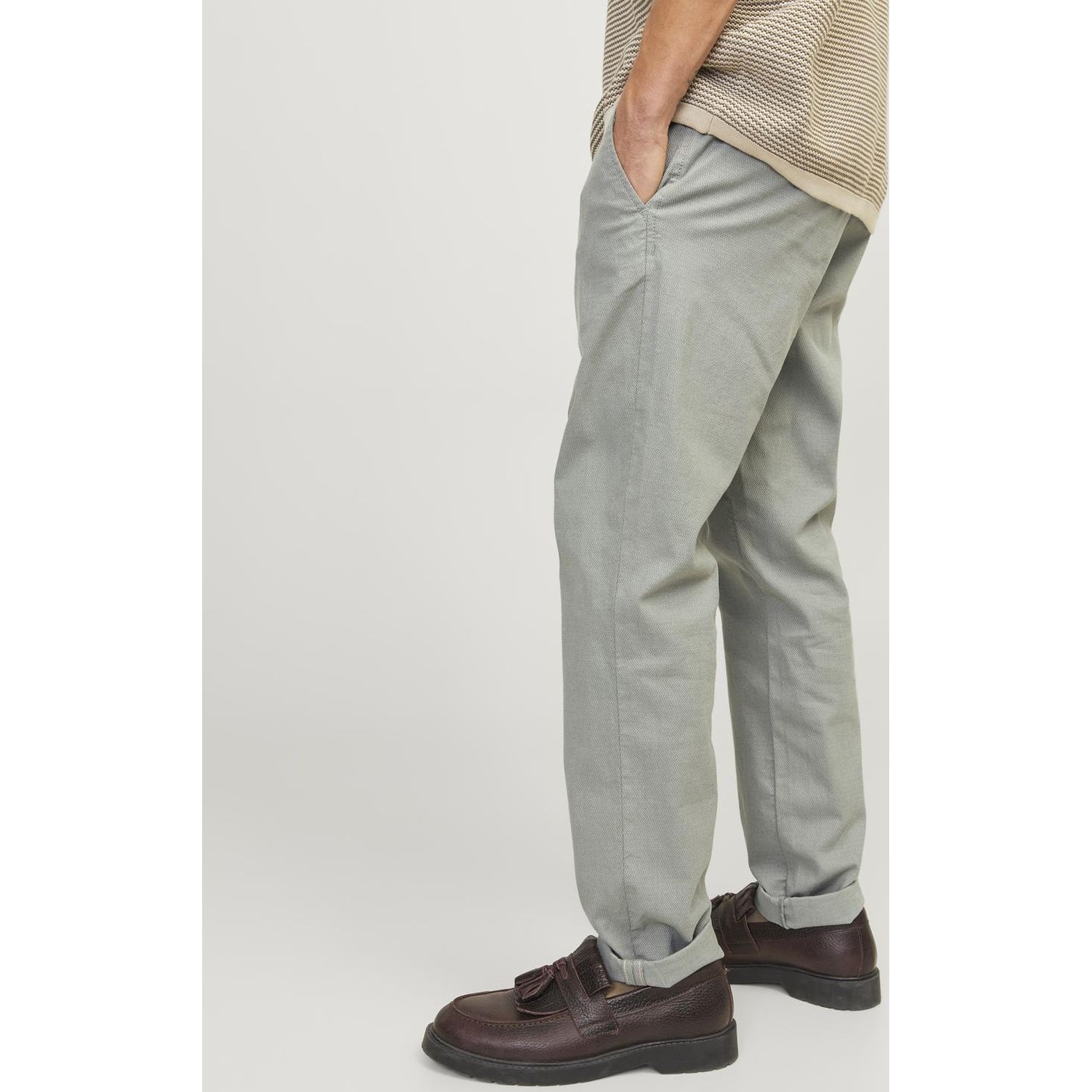 JACK & JONES Kelnės vyrams, Žalia, Jpstmarco pants 4