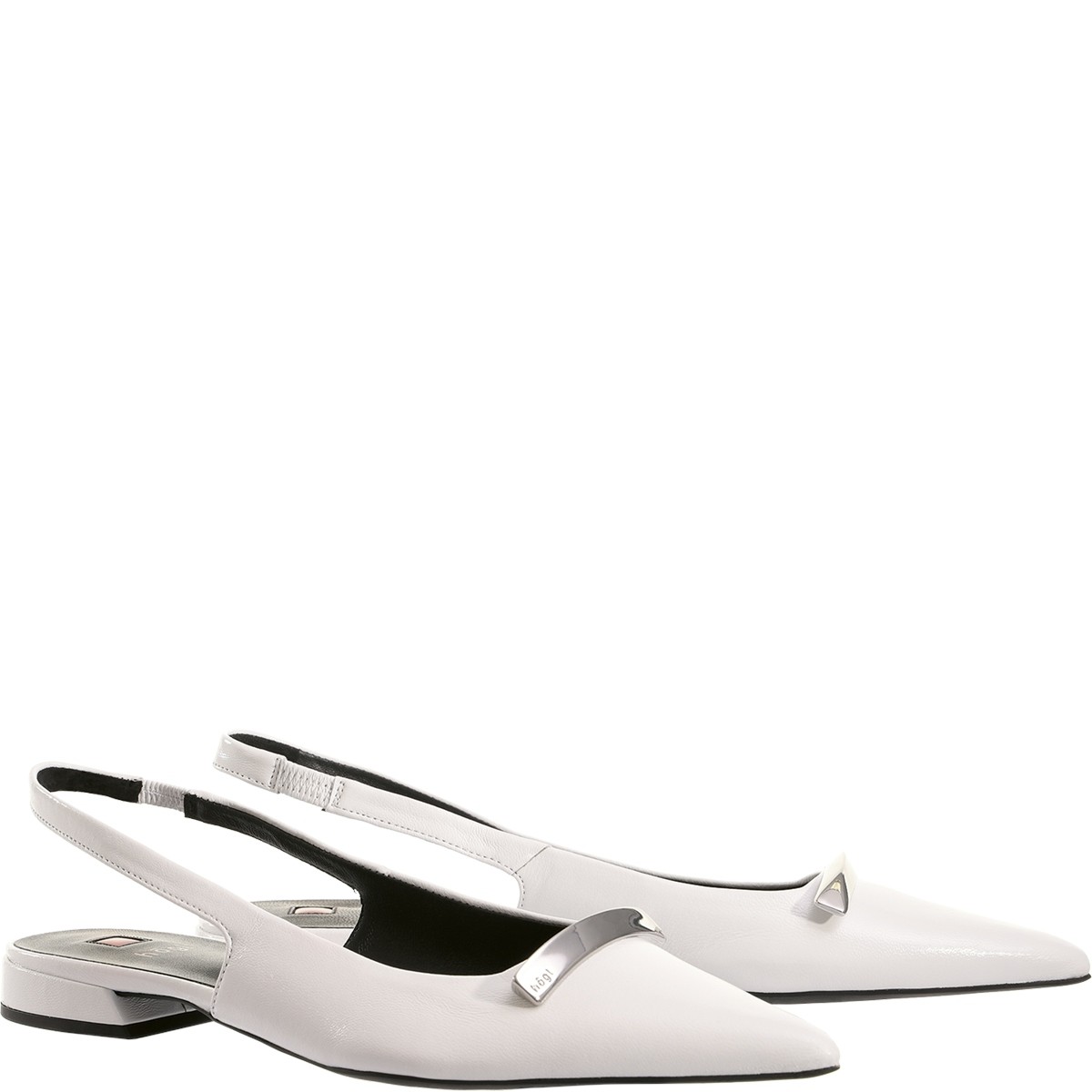 HOGL Balerinos moterims, Balta, Jeanne ballerinas 1