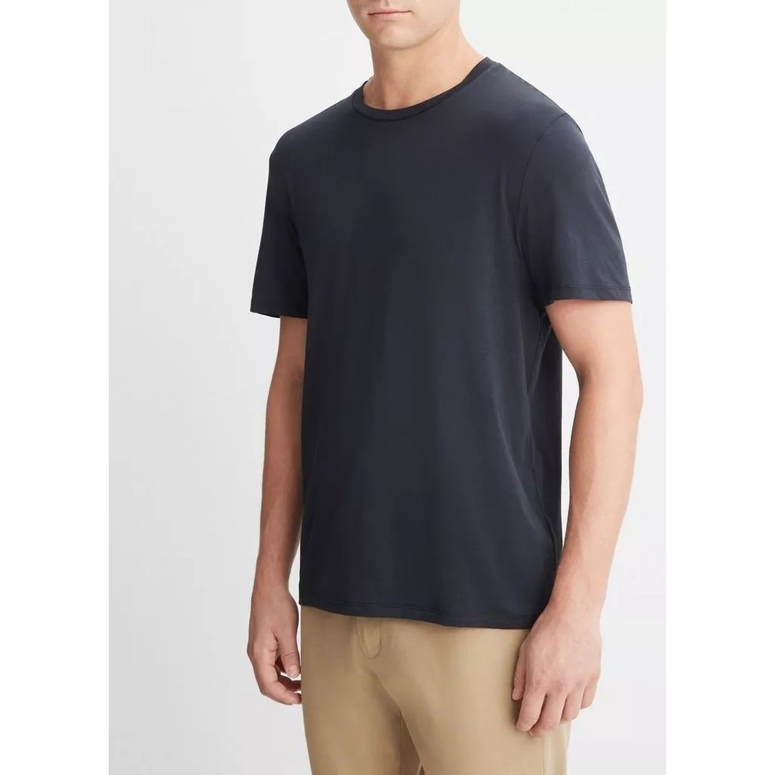 VINCE Marškinėliai trump. rankovėmis vyrams, Mėlyna, Crew neck t-shirt 3