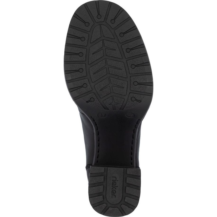 RIEKER Loaferiai moterims, Juoda, Pumped loafer 9