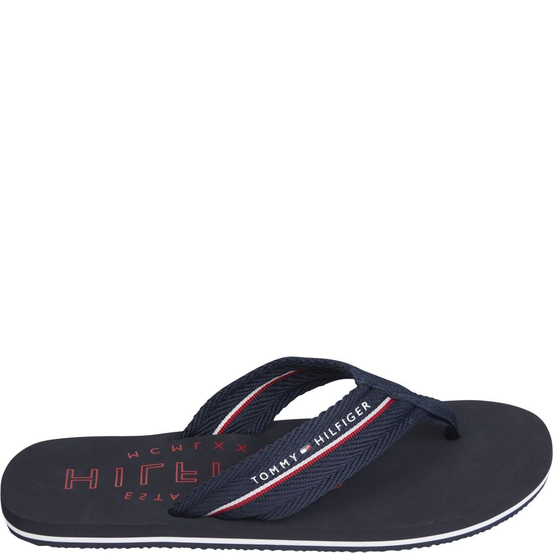 TOMMY HILFIGER Šlepetės vyrams, Mėlyna, Corporate beach sandal 1