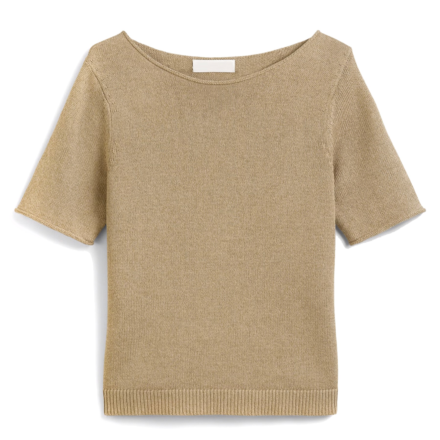 MARC O'POLO Marškinėliai trump. rankovėmis moterims, Smėlio, Tshirts sh M03501162025, MARC O'POLO 1