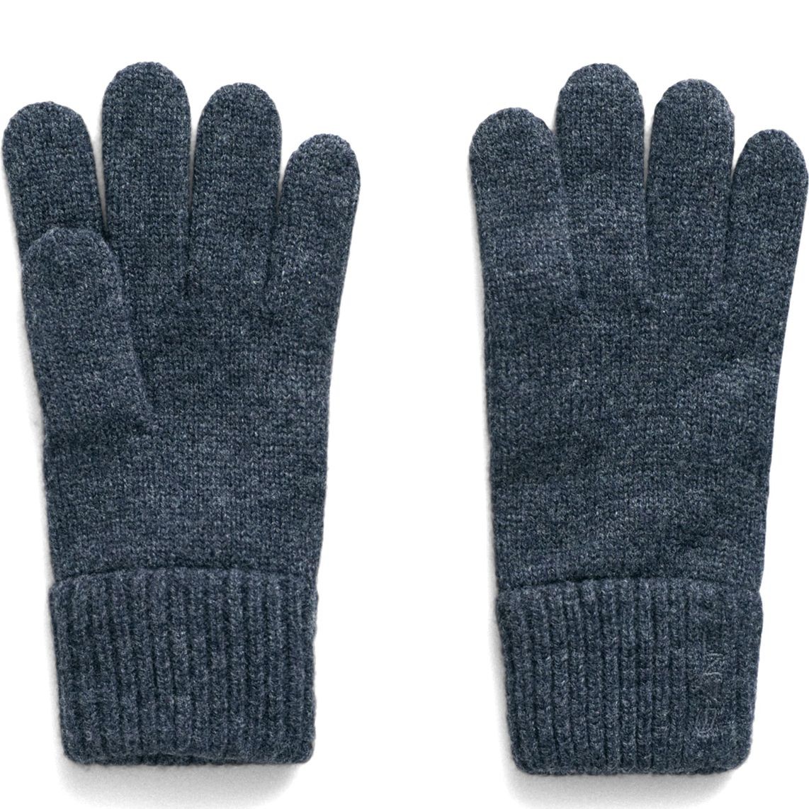GANT Pirštuotos pirštinės moterims, Pilka, Wool knitted gloves