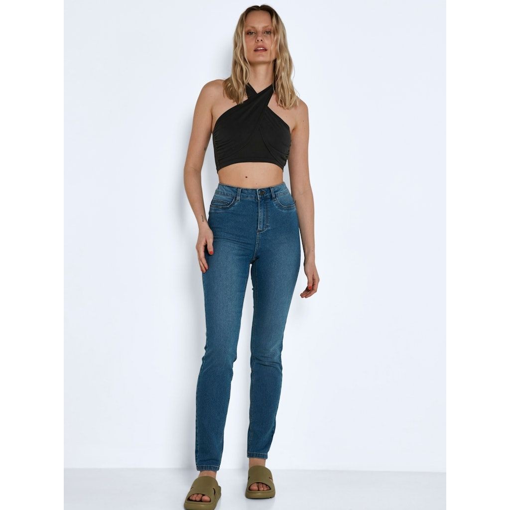 NOISY MAY Palaidinės moterims, Pilka, NMALLEN S/L HALTERNEC 5