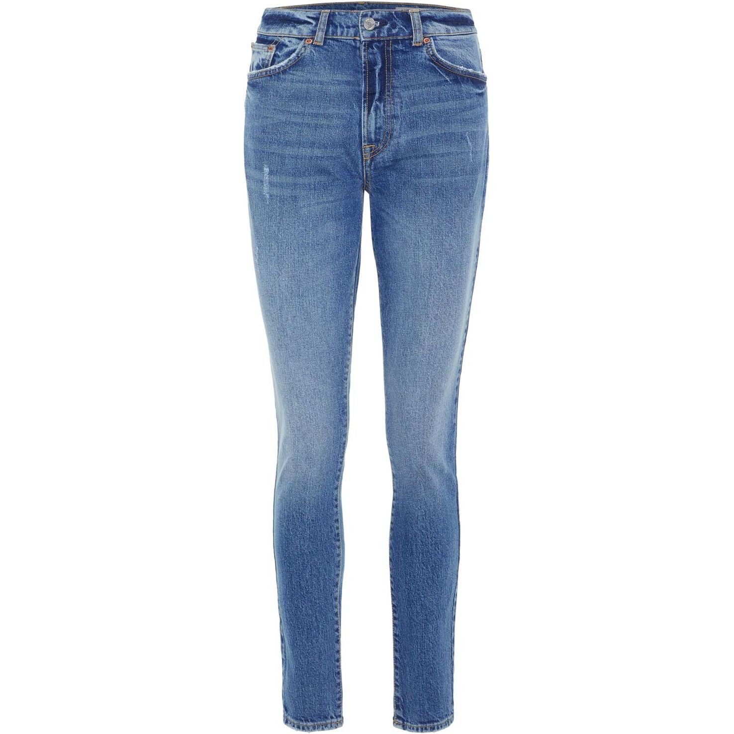 VERO MODA Slim džinsai moterims, Mėlyna, VMSELENA HR SLIM 1