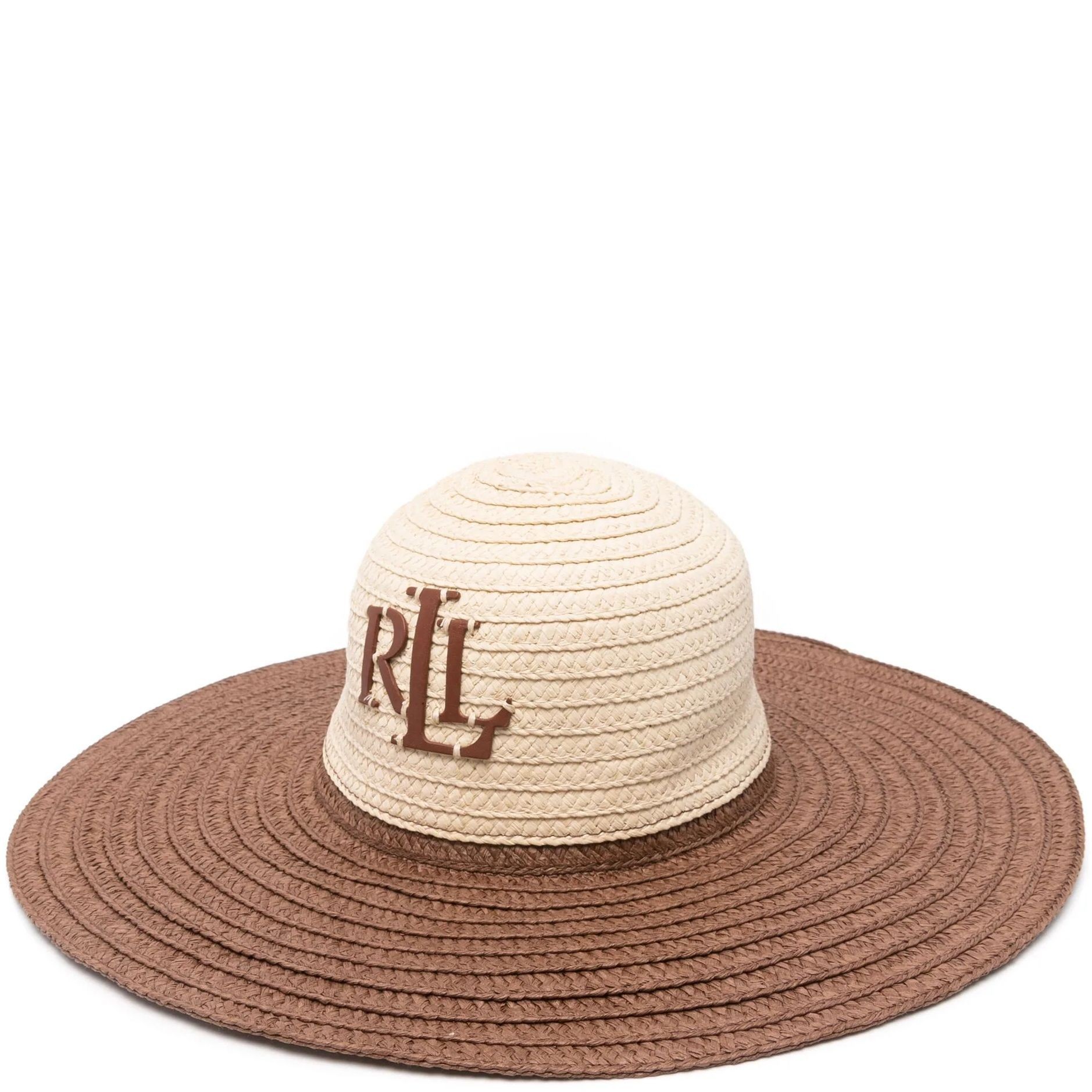LAUREN RALPH LAUREN Skrybėlė moterims, Smėlio, Weav sun hat 1