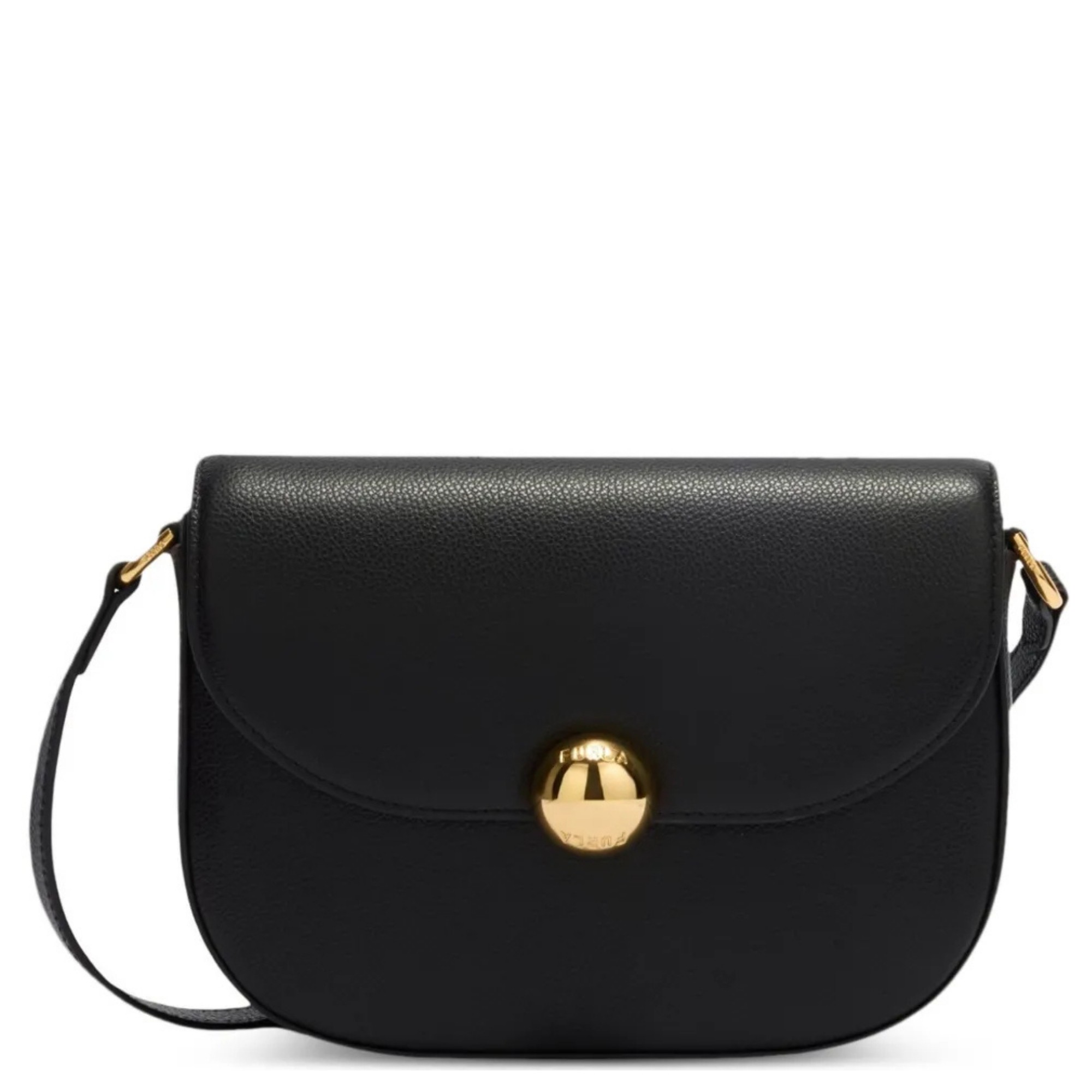 FURLA Rankinė per petį moterims, Juoda, Furla moonlight crossbody 1