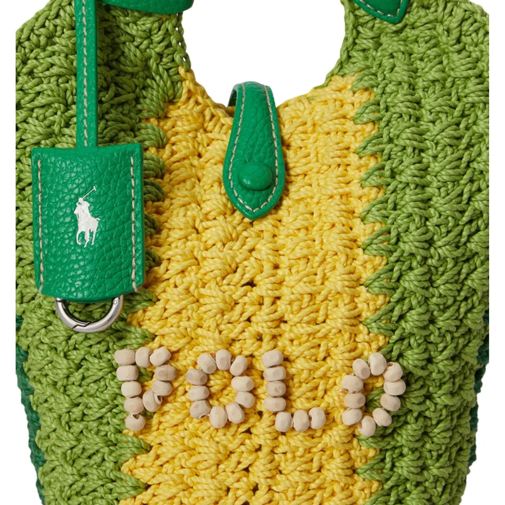 POLO RALPH LAUREN Rankinė per petį moterims, Žalia, Ply mn crsb-crossbody-small 5