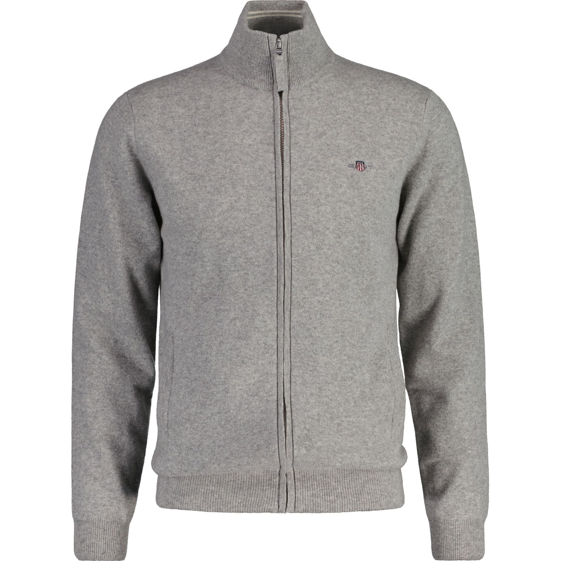 GANT Džemperis vyrams, Pilka, Superfine lambswool jumper