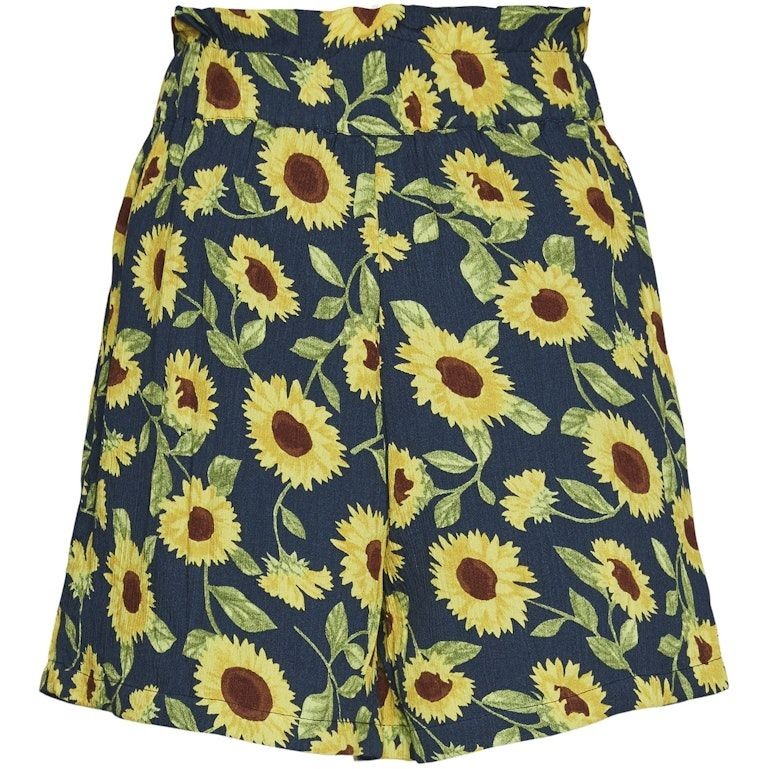 NOISY MAY Šortai moterims, Mėlyna, NMSUNFLOWER HW SHORTS 2
