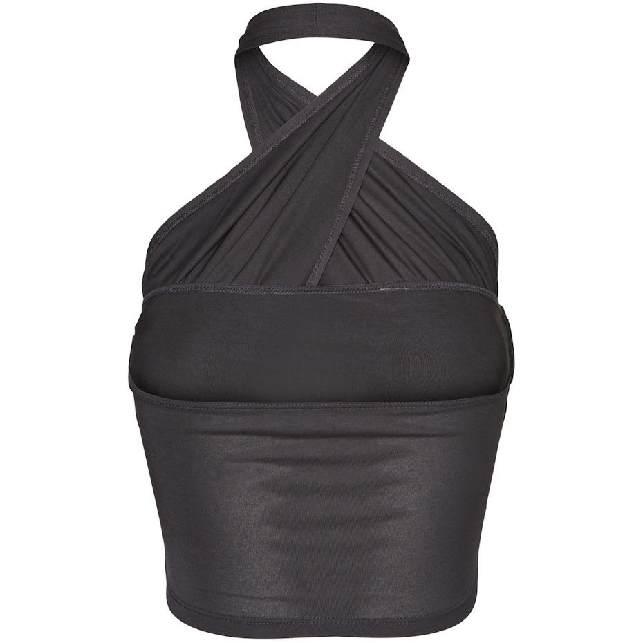 NOISY MAY Palaidinės moterims, Pilka, NMALLEN S/L HALTERNEC 2